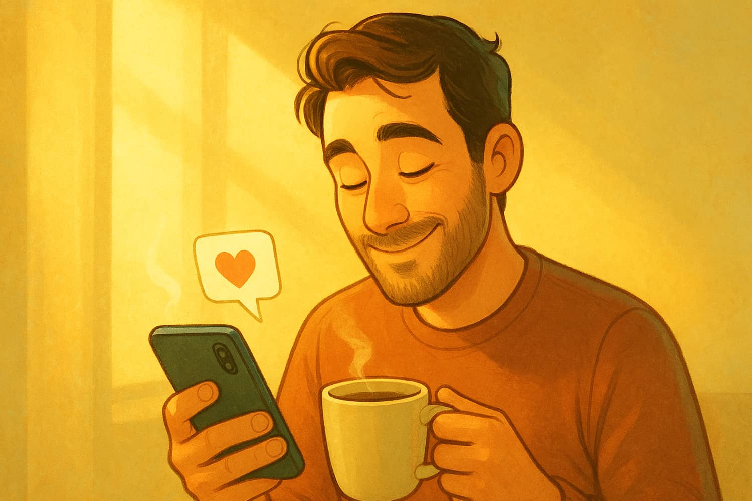 Sweet Good Morning Messages for Him That Touch The Heart