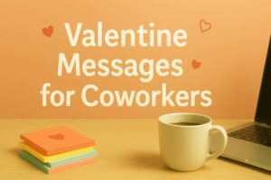 Valentine Messages for Coworkers