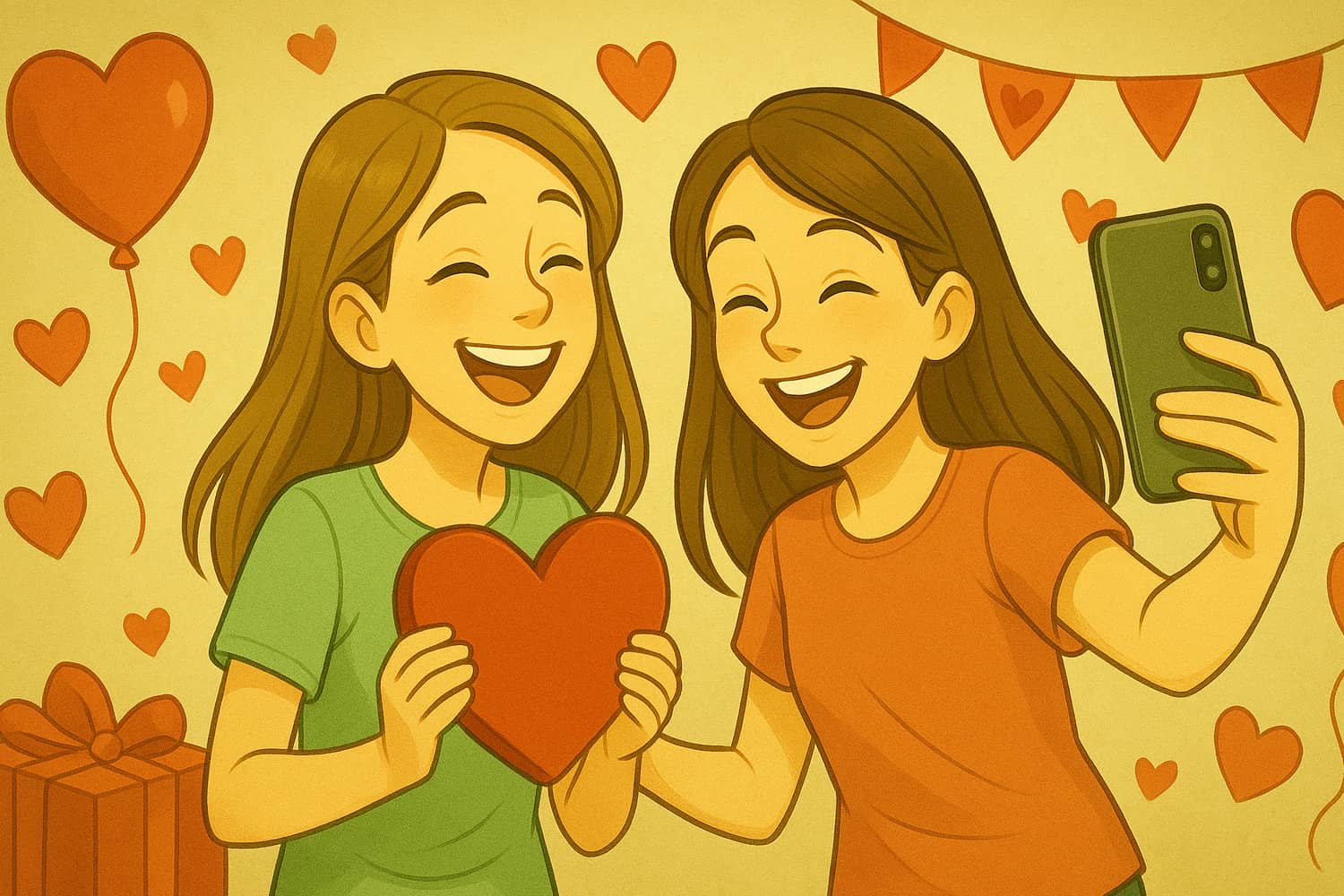 Sweet Valentine Messages for Sister